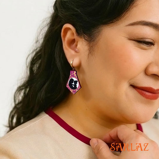 Forever Tucked — Wood Earrings