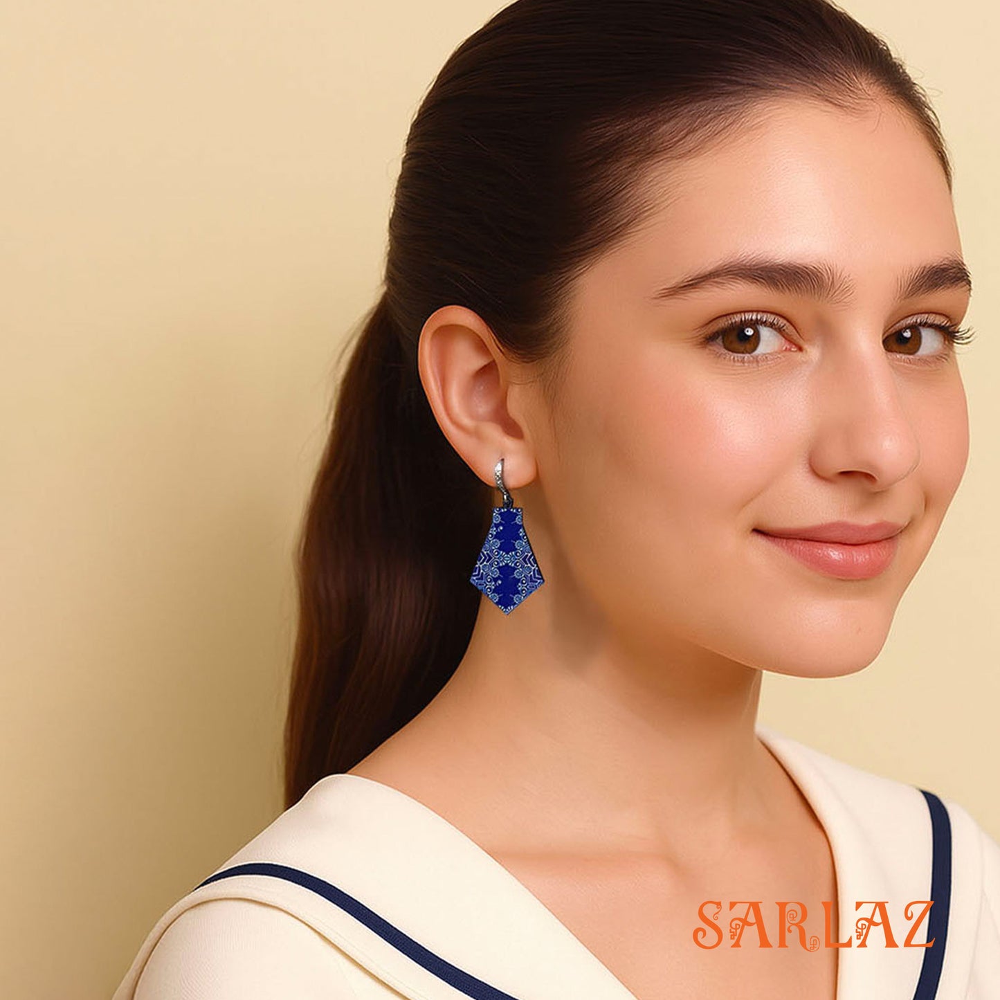 Midnight Murmur — Wood Earrings