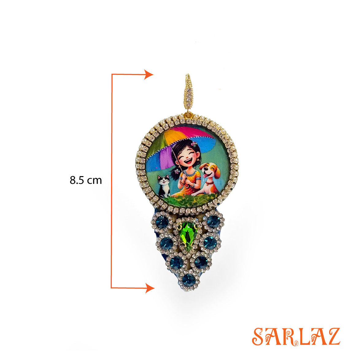 Rainy Revelry — Teardrop Cascade — Fur Companions Art