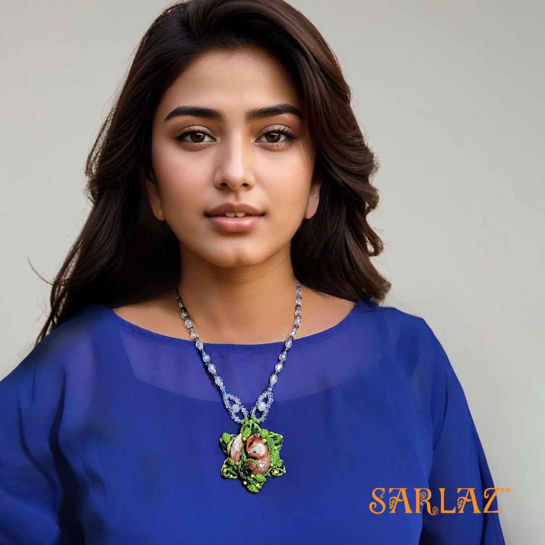 The Red Fox statement  —  Nature Theme —  Fox Statement Necklace