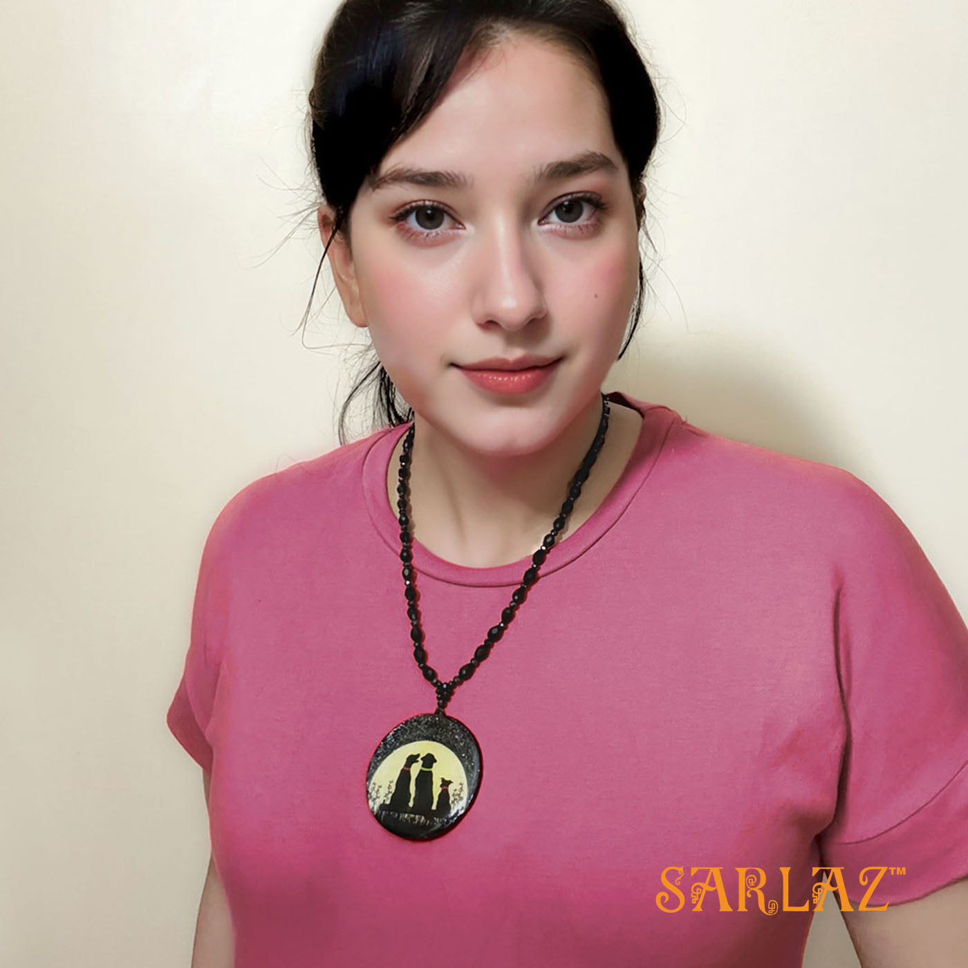 Solitude Dog Pendant — Dog Themed Necklace — Dog Art