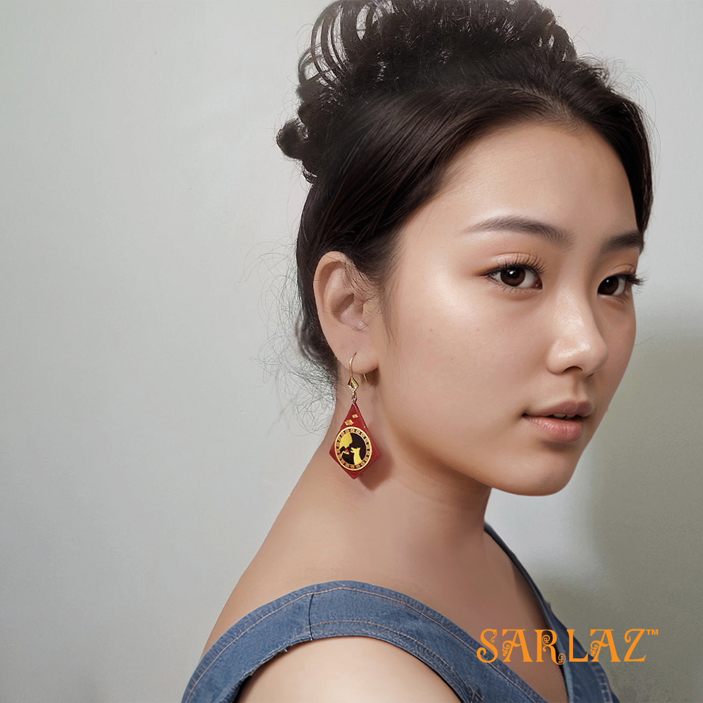 Pappu Dog Art — Dog lovers Statement earrings — Dog Art