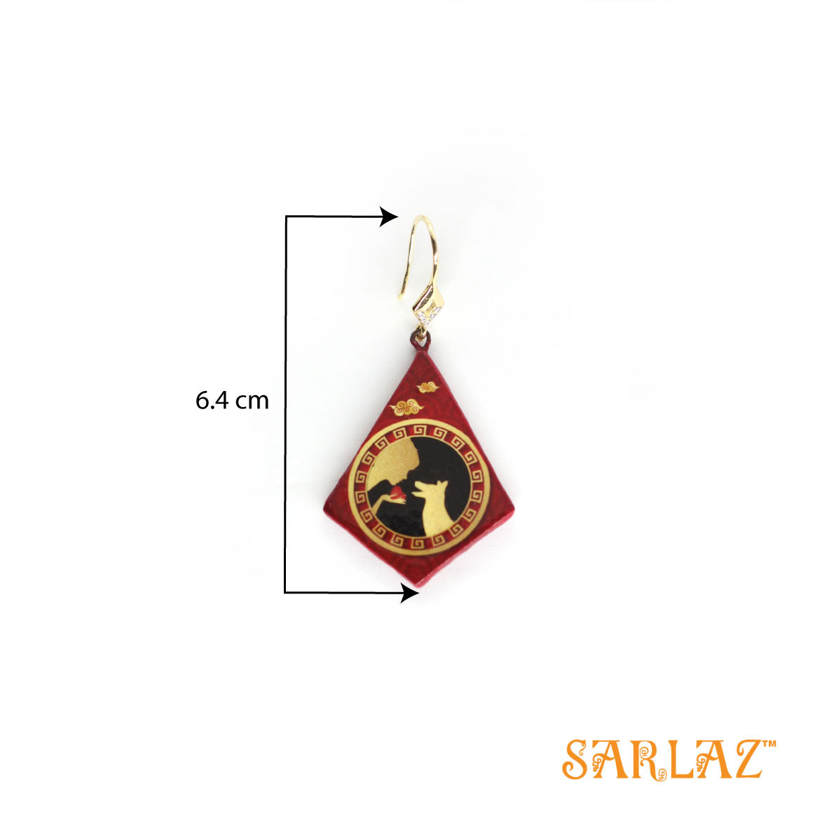 Pappu Dog Art — Dog lovers Statement earrings — Dog Art