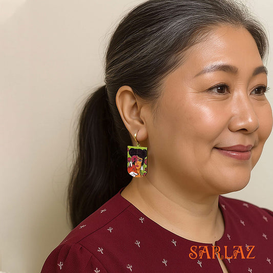 Sookja — Wood Earrings