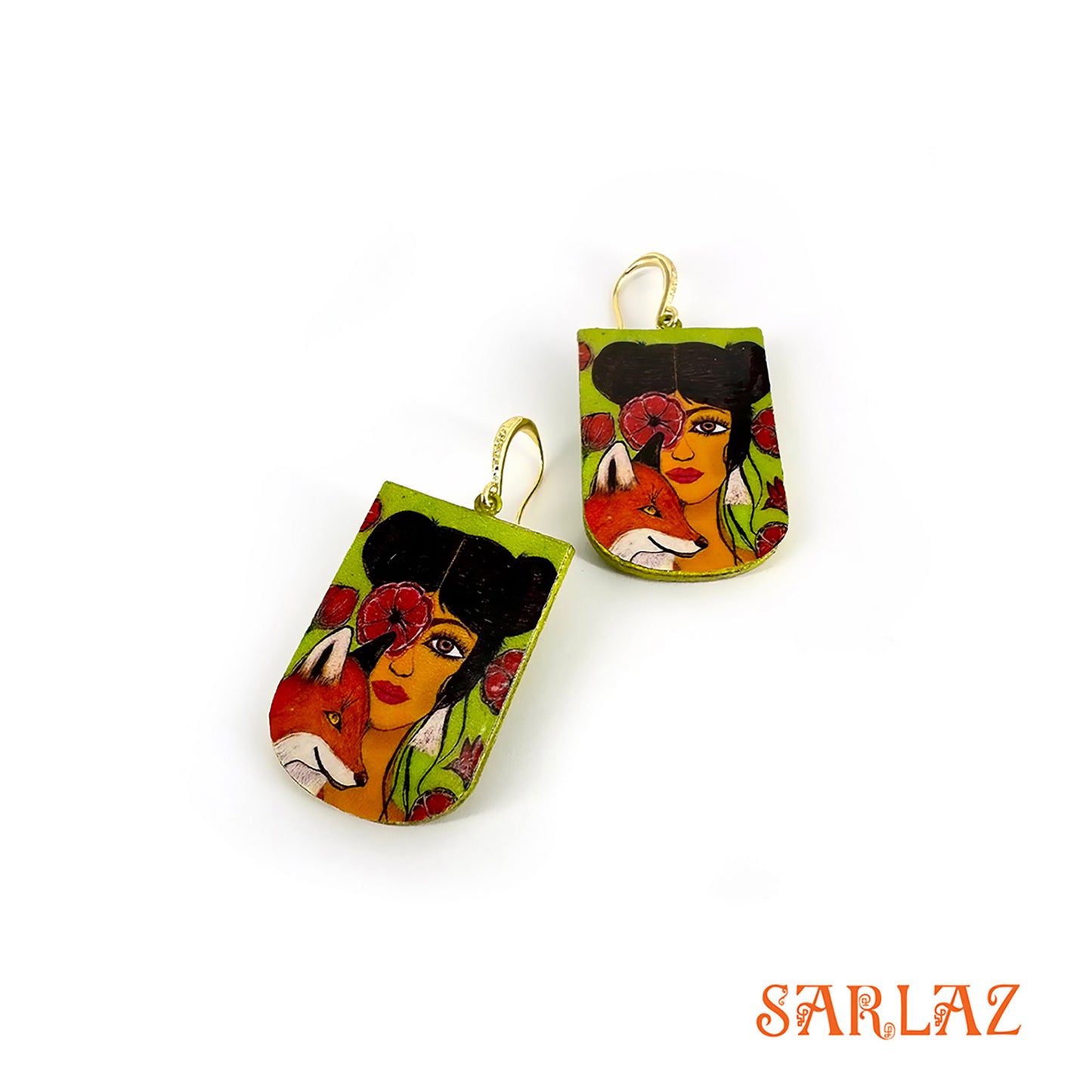 Sookja — Wood Earrings