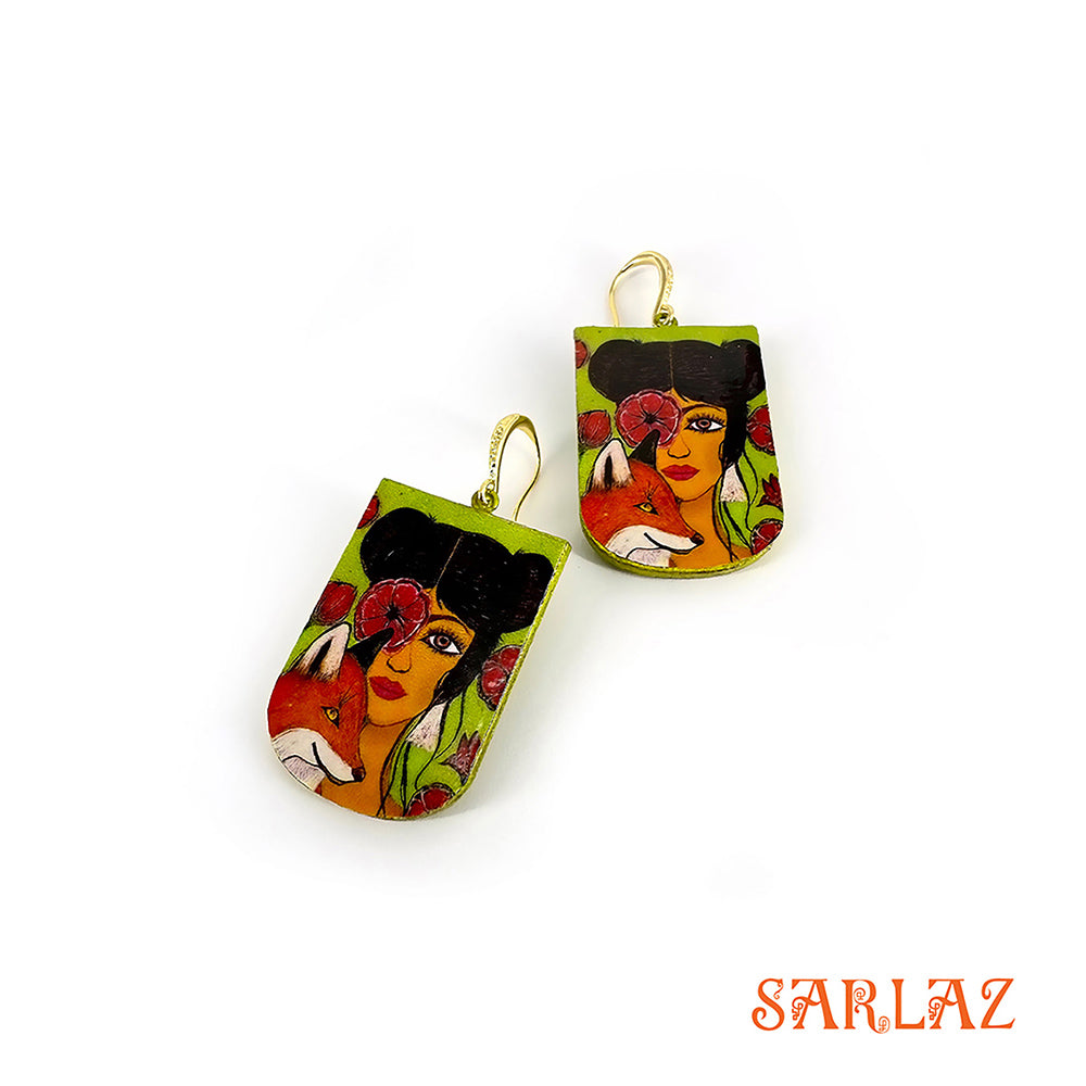 Sookja — Wood Earrings