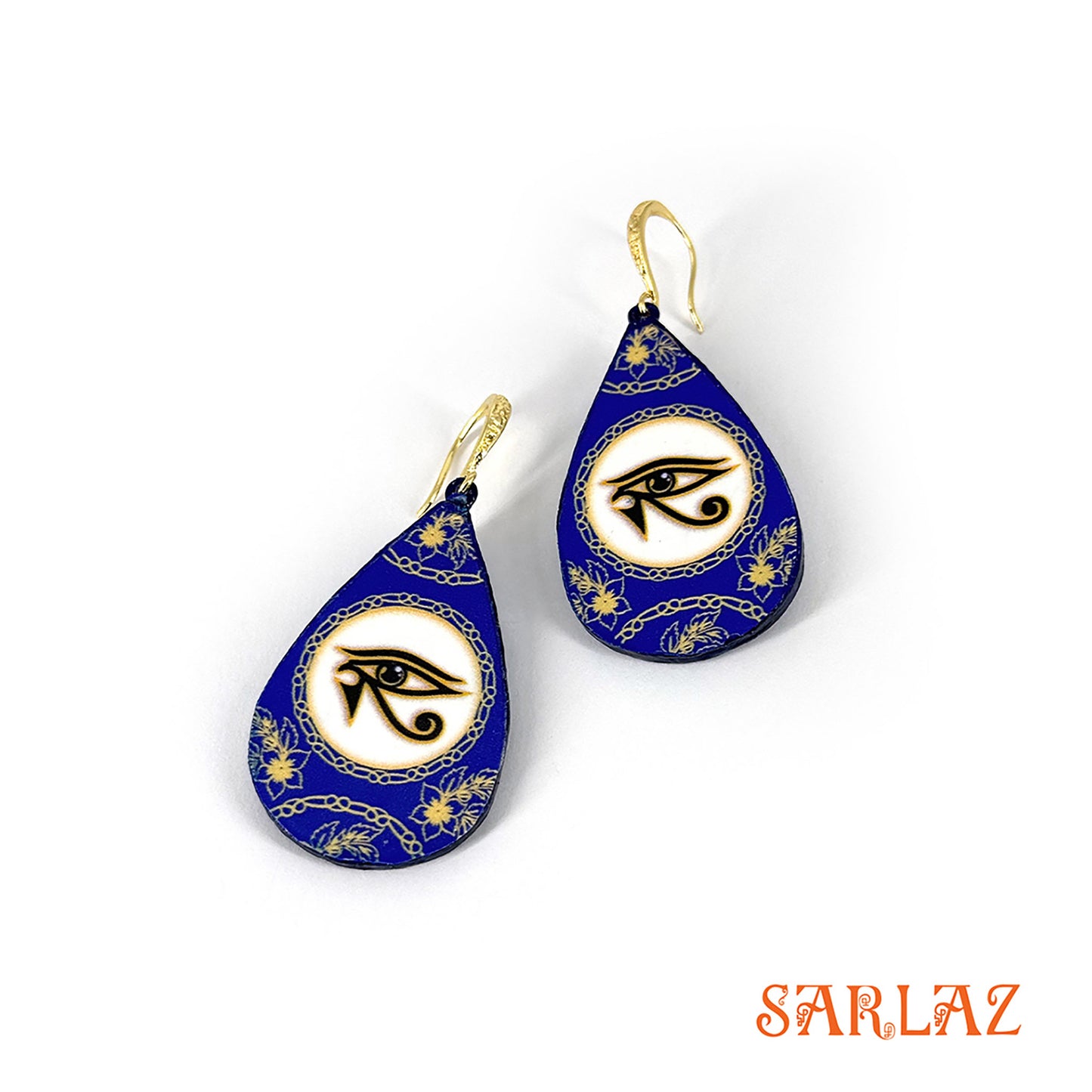 Tears of Anubis — Wood Earrings