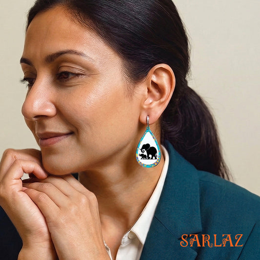 Trunk Parade — Wood Earrings