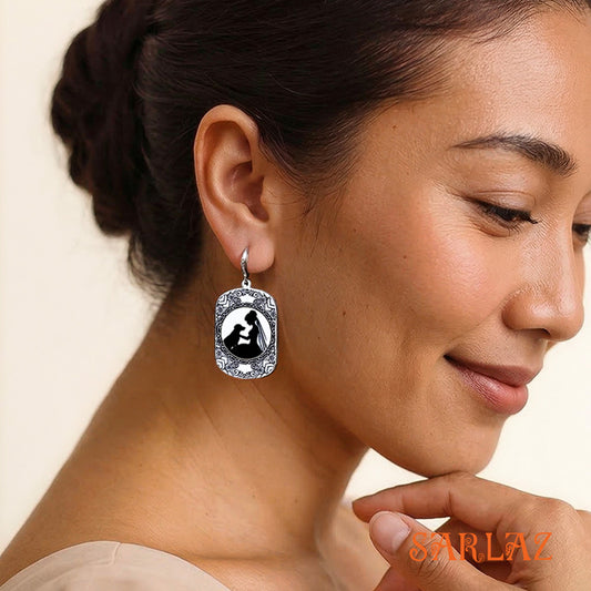 Wedding Day Whisper — Wood Earrings