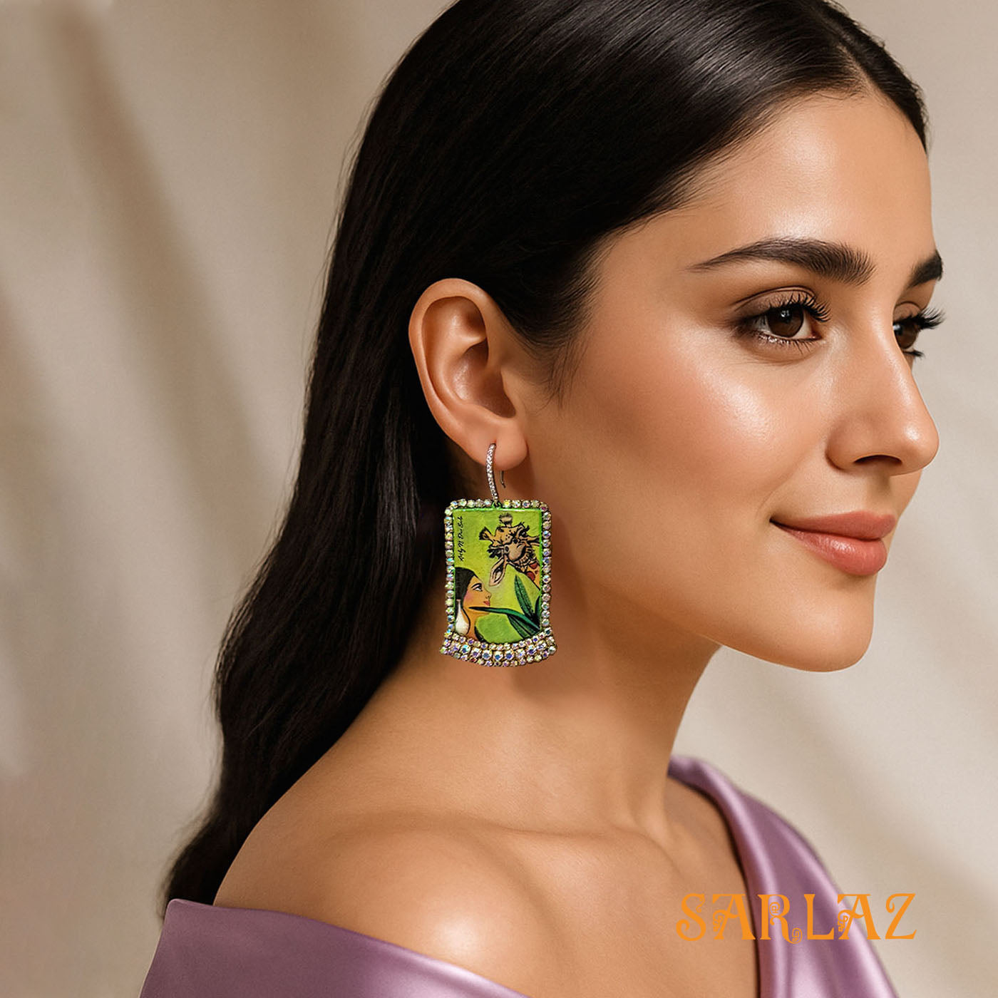 Agalvili — Luxe Design earrings — Giraffe Theme Earrings