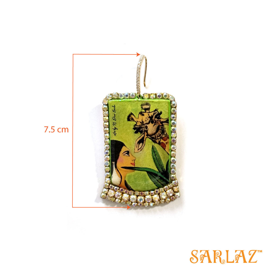 Agalvili — Luxe Design earrings — Giraffe Theme Earrings