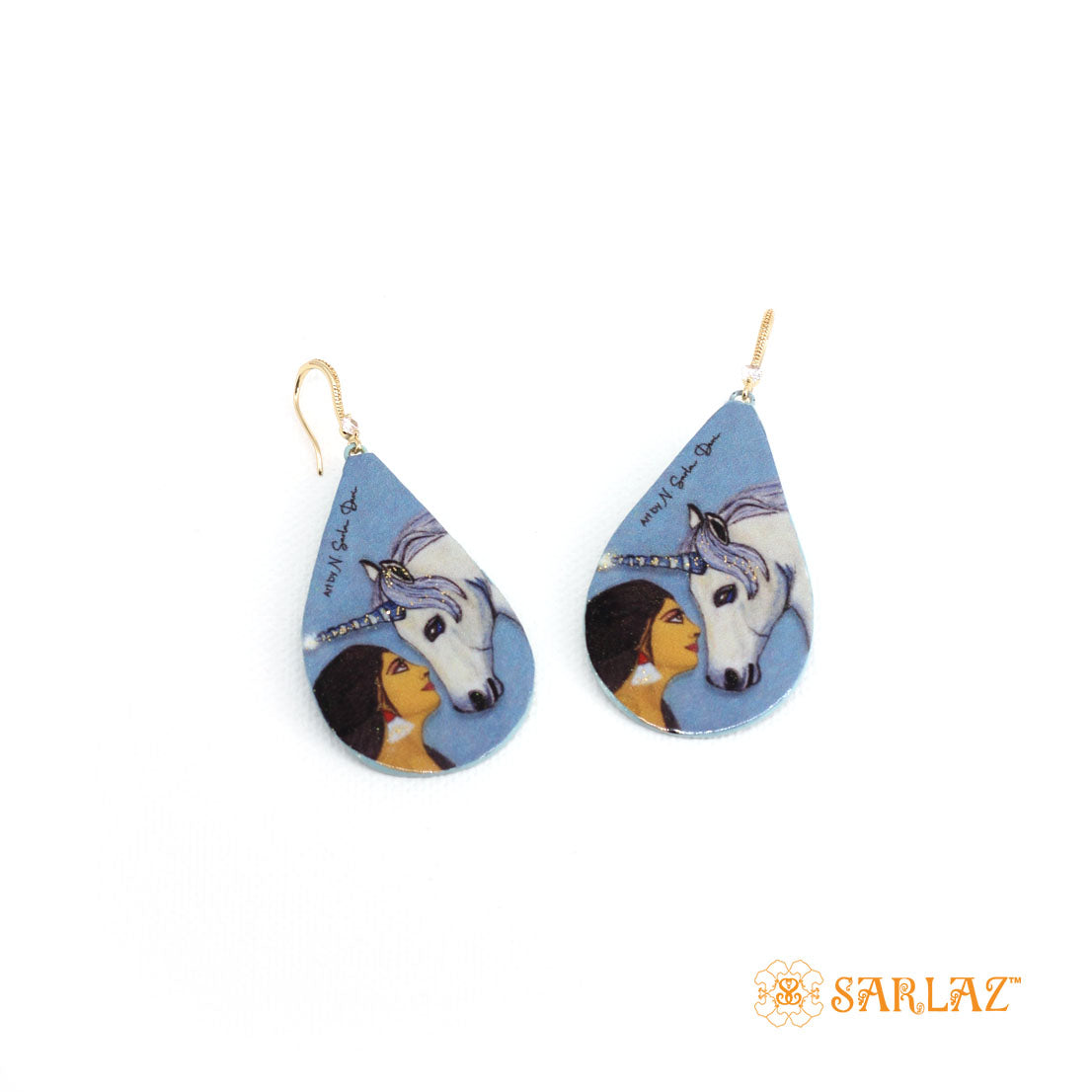 Anjanee — Unicorn Teardrop earrings