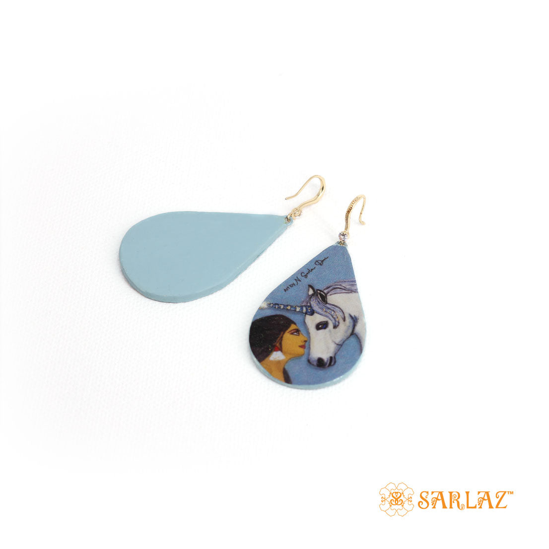 Anjanee — Unicorn Teardrop earrings