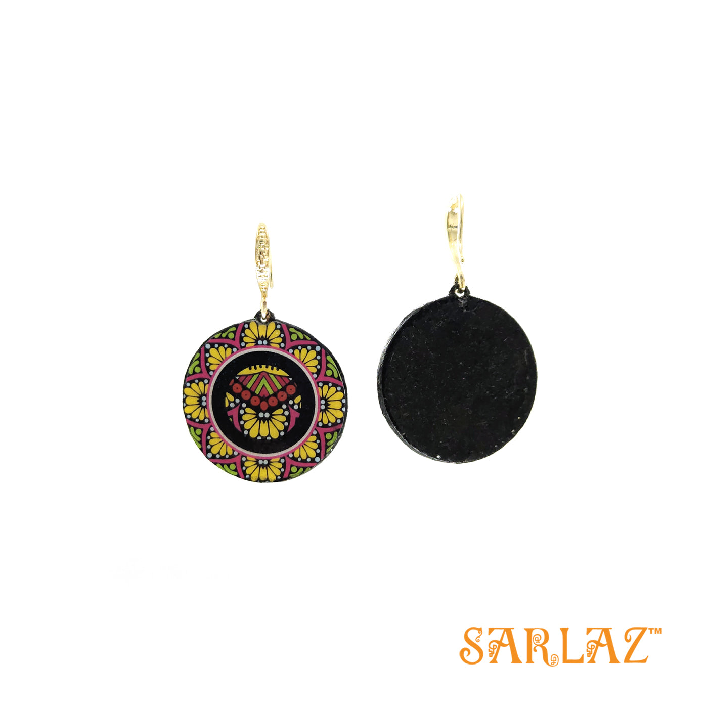 Sada Floral colourful earrings — Pattern theme jewellery