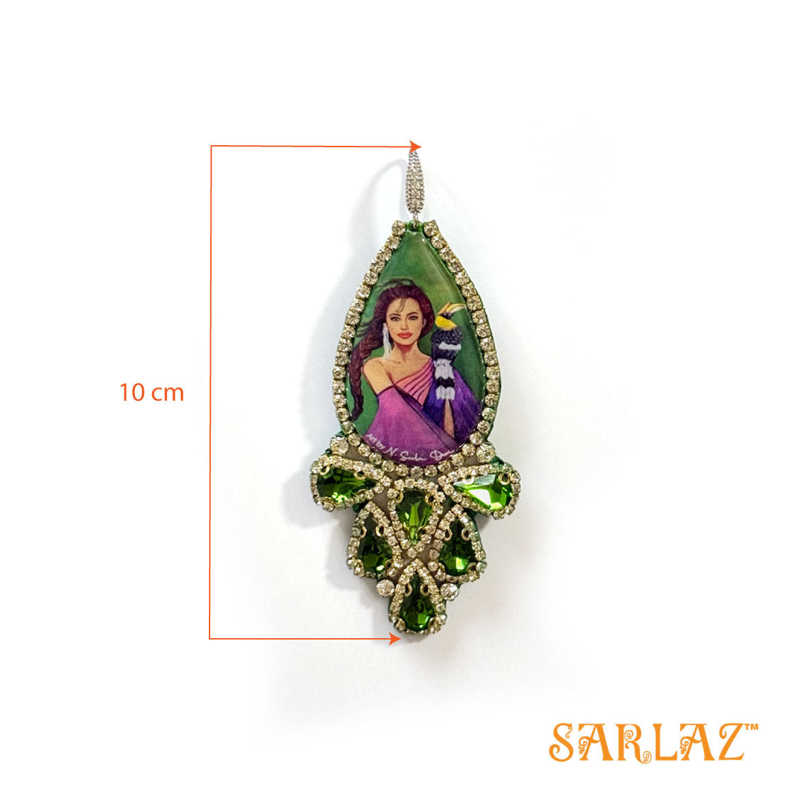 Leondra — Luxe Design — Hornbill Art earrings