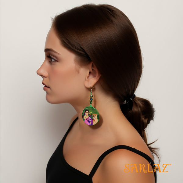 Leondra earrings — Fearlessly Authentic art jewellery