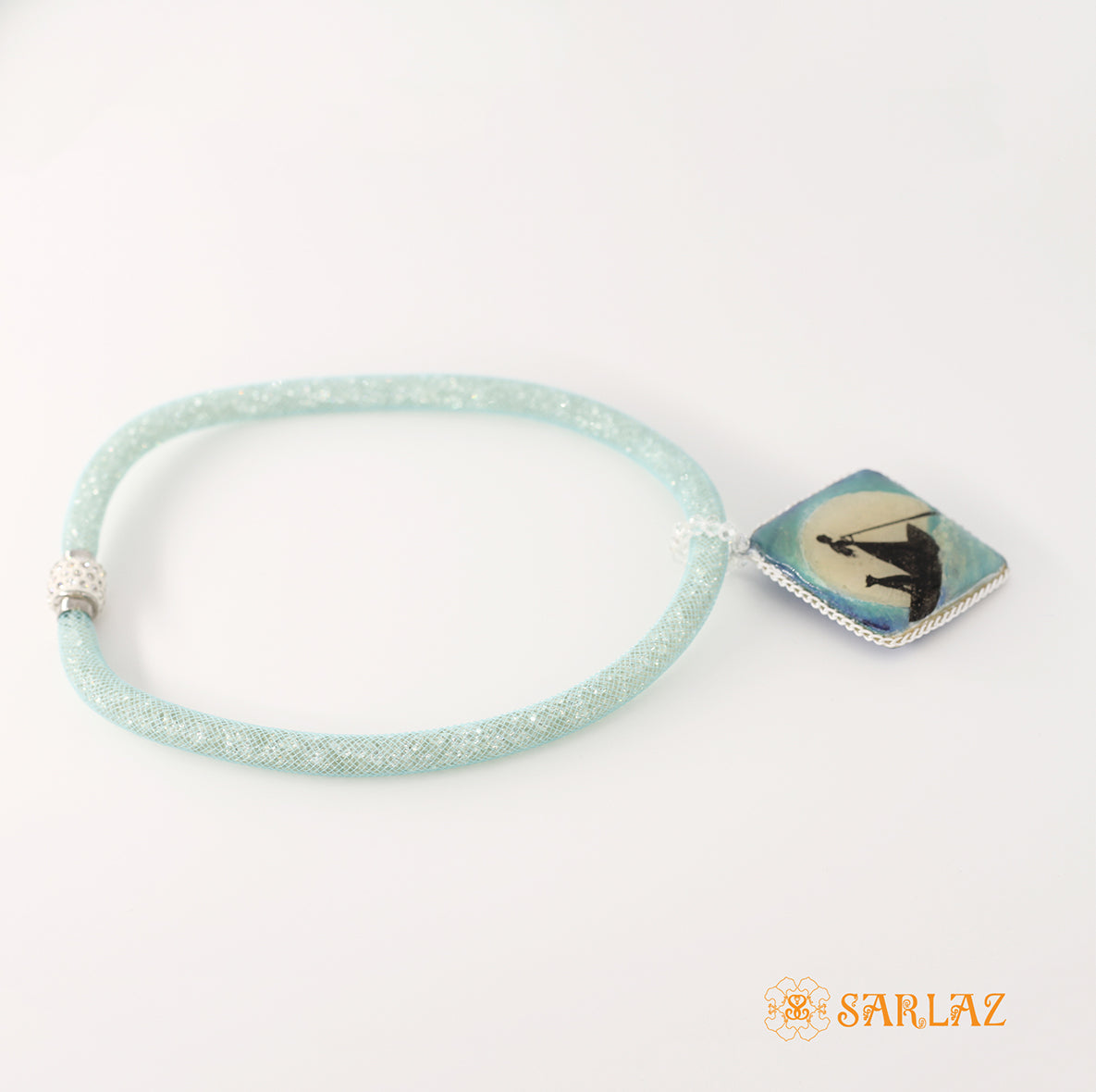 Together Dog Art Pendant — Dog Themed Necklace