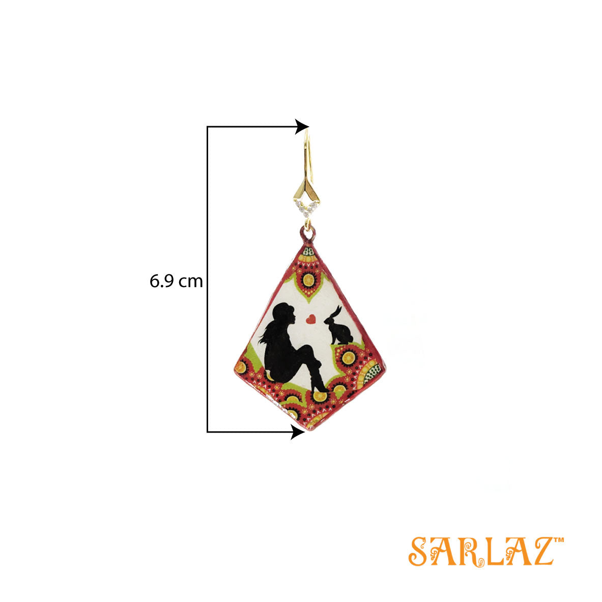 Alistair Companion Rabbit— Animal Theme Statement earrings