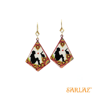 Alistair Companion Rabbit— Animal Theme Statement earrings