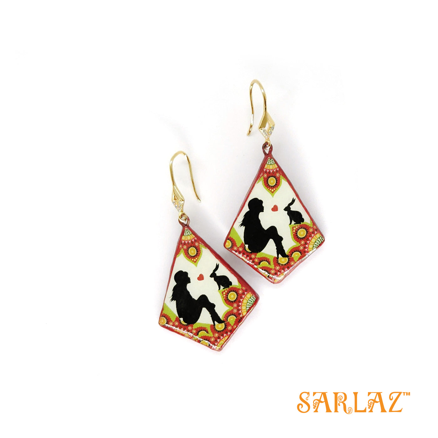 Alistair Companion Rabbit— Animal Theme Statement earrings