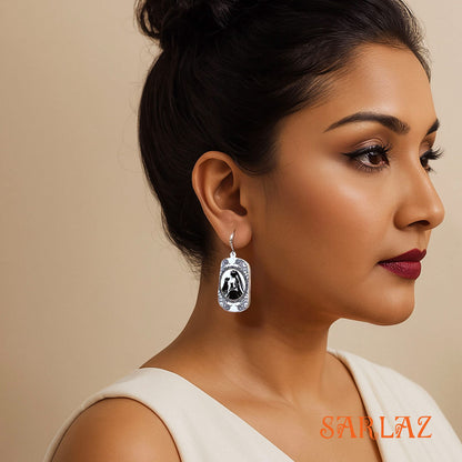 Bridal Pause — Wood Earrings