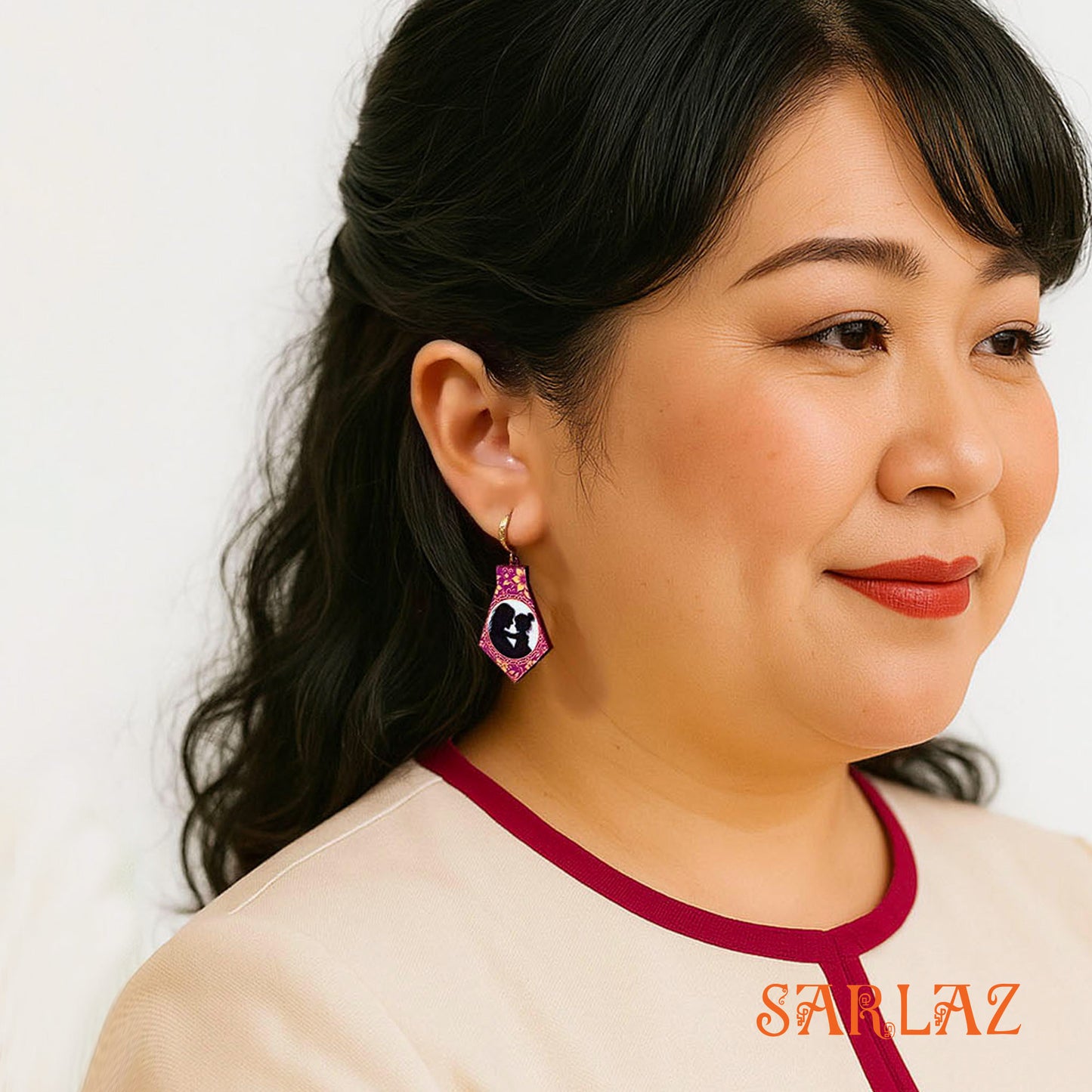 Forever Tucked — Wood Earrings