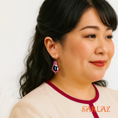 Forever Tucked — Wood Earrings