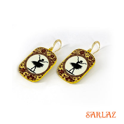 Little Twirl — Wood Earrings