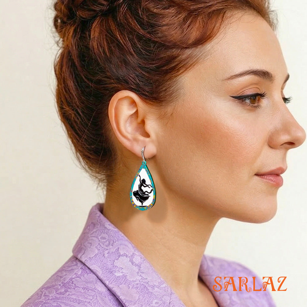 My Dancing Fame  — Wood Earrings