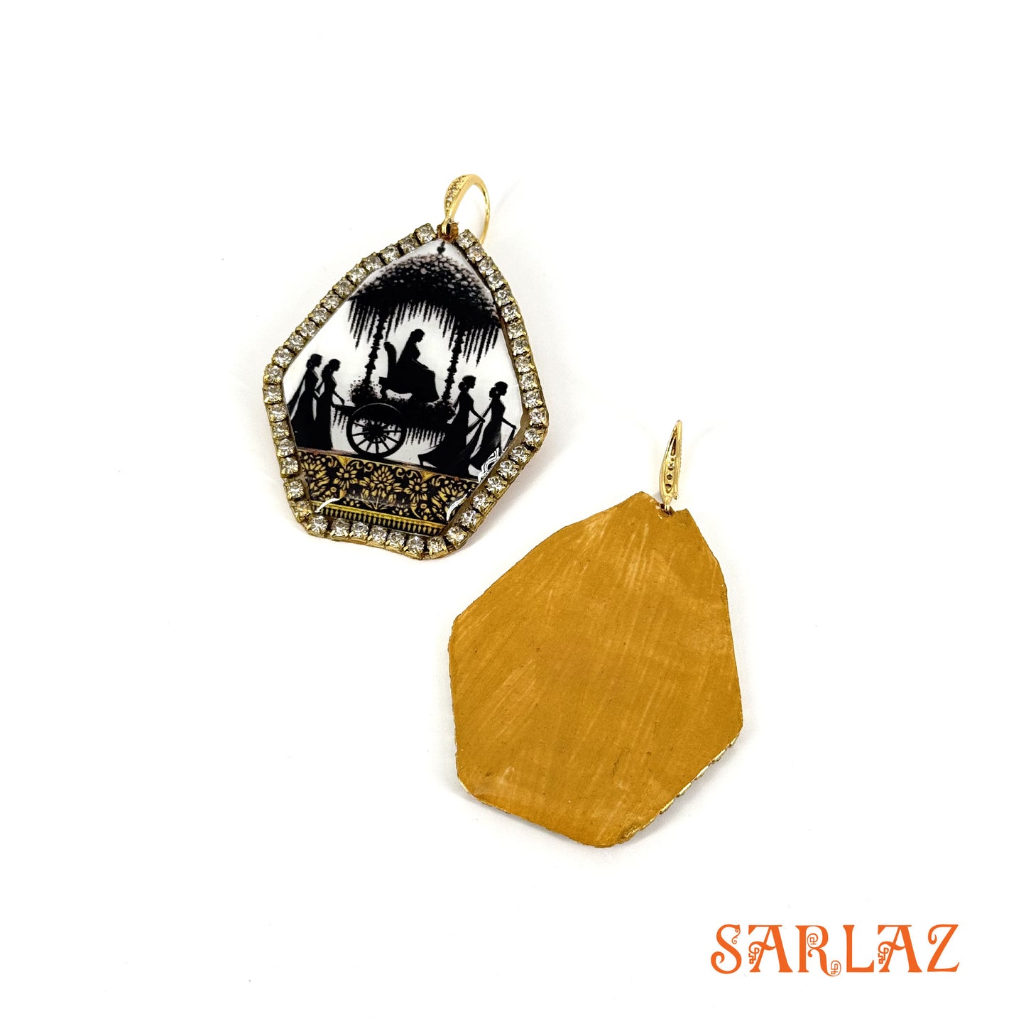 Radha Bridal Sojourn — Pattern theme jewellery  — Bride Art Earrings