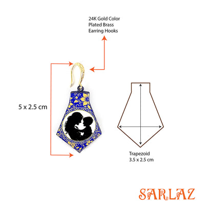 Safe in Sight — Wood Earrings