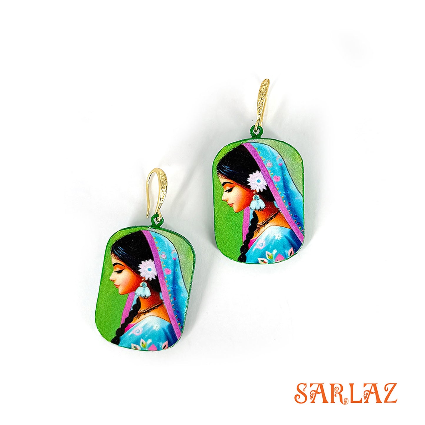 Timeless Poise — Wood Earrings