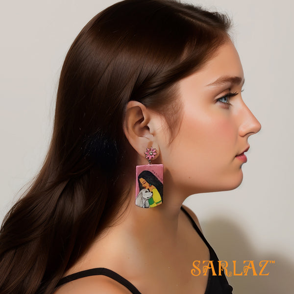 Dusana earrings — Fearlessly Authentic art jewellery