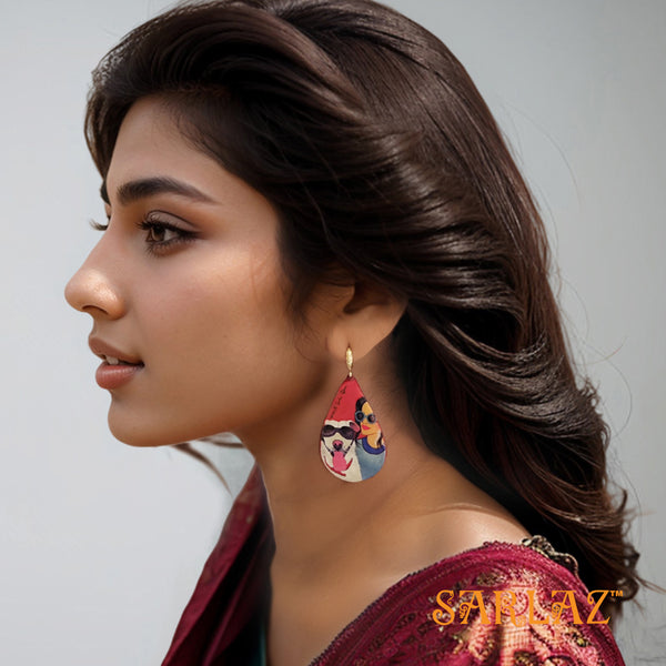 Kanna earrings — Fearlessly Authentic art jewellery