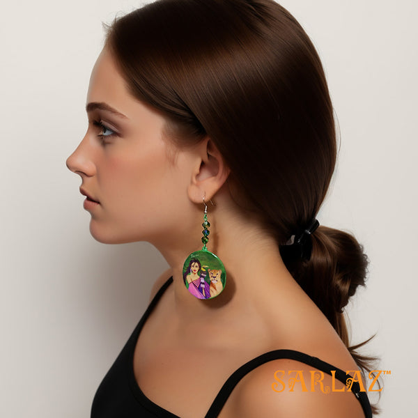 Leondra earrings — Fearlessly Authentic art jewellery