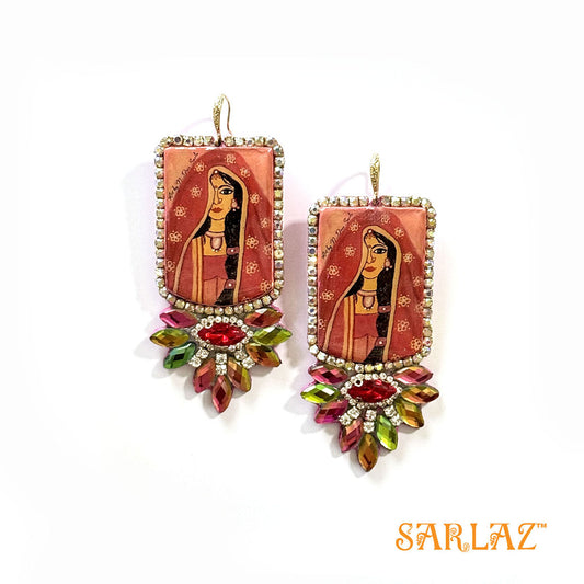 Mangalya Luxe Design earrings — Fearlessly Authentic art jewellery