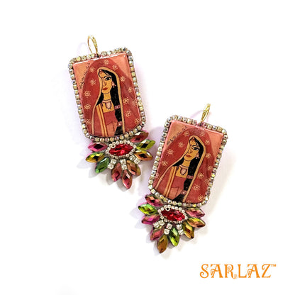 Mangalya Luxe Design earrings — Fearlessly Authentic art jewellery