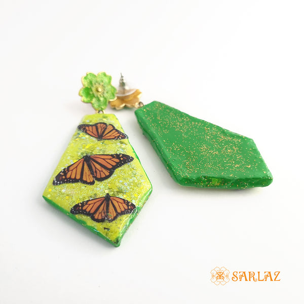 Butterfly design earrings — Pattern theme jewellery