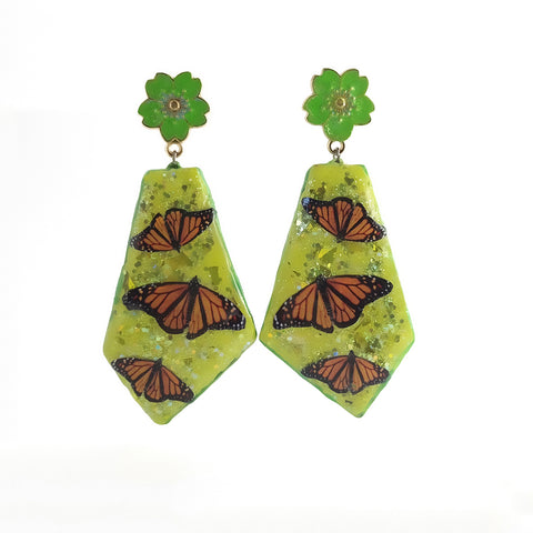 Butterfly design earrings — Pattern theme jewellery