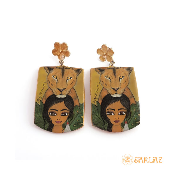Kalyanee earrings — Fearlessly Authentic art jewellery