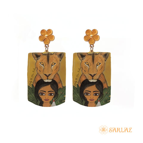 Kalyanee earrings — Fearlessly Authentic art jewellery