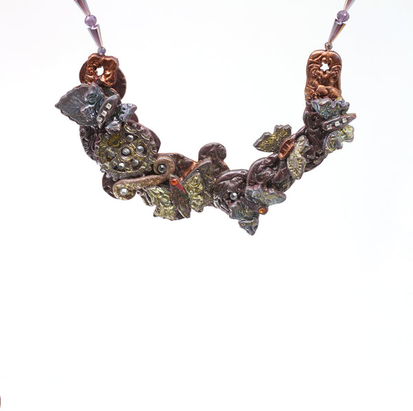 Steampunk Inspired Necklace - Statement Necklace
