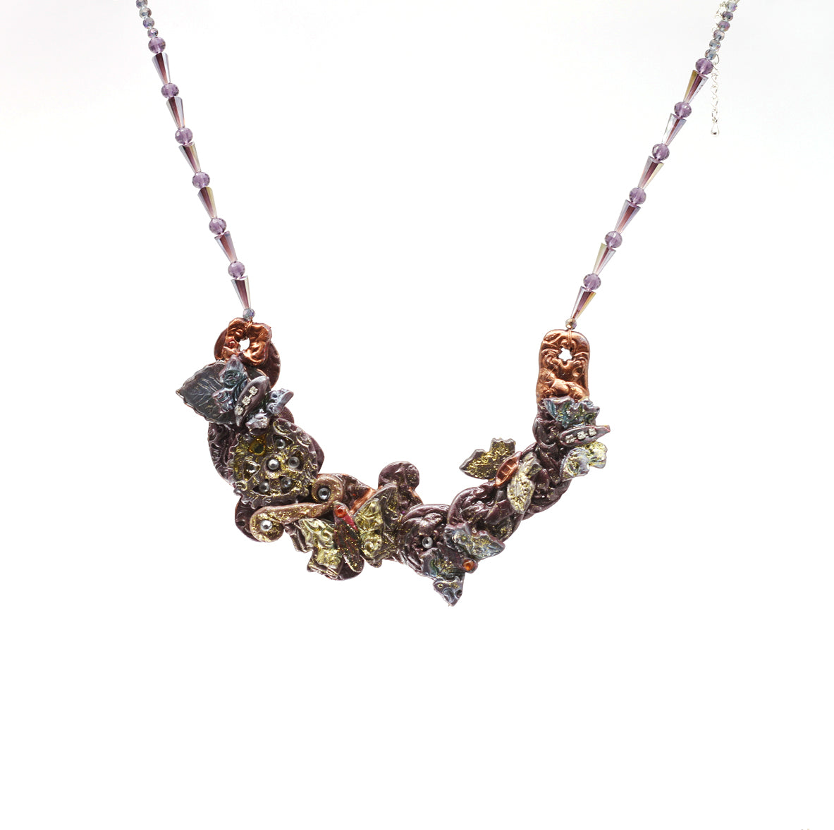 Steampunk Inspired Necklace - Statement Necklace